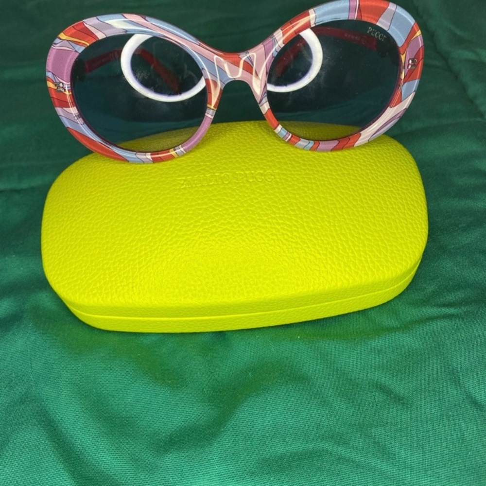 Multicolored Emilio Pucci sunglasses
